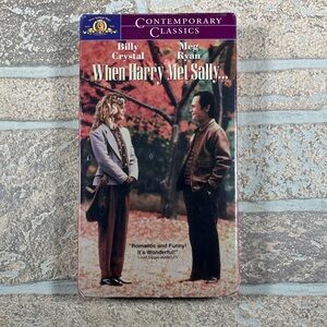 NEW 1989 Vintage Sealed Contemporary Classics When Harry Met Sally VHS Movie